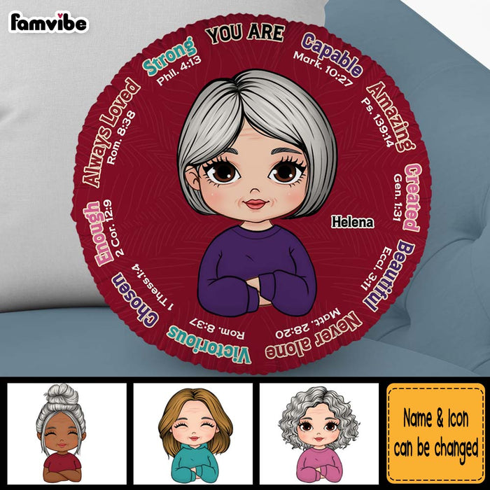 Personalized Gift For Woman Affirmation Shaped Pillow 30624 1