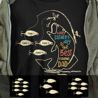Personalized The Best Fishing Dad T Shirt MR222 65O58 thumb 1