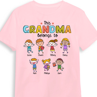 Personalized Grandma Drawing Shirt - Hoodie - Sweatshirt 31853 thumb 1