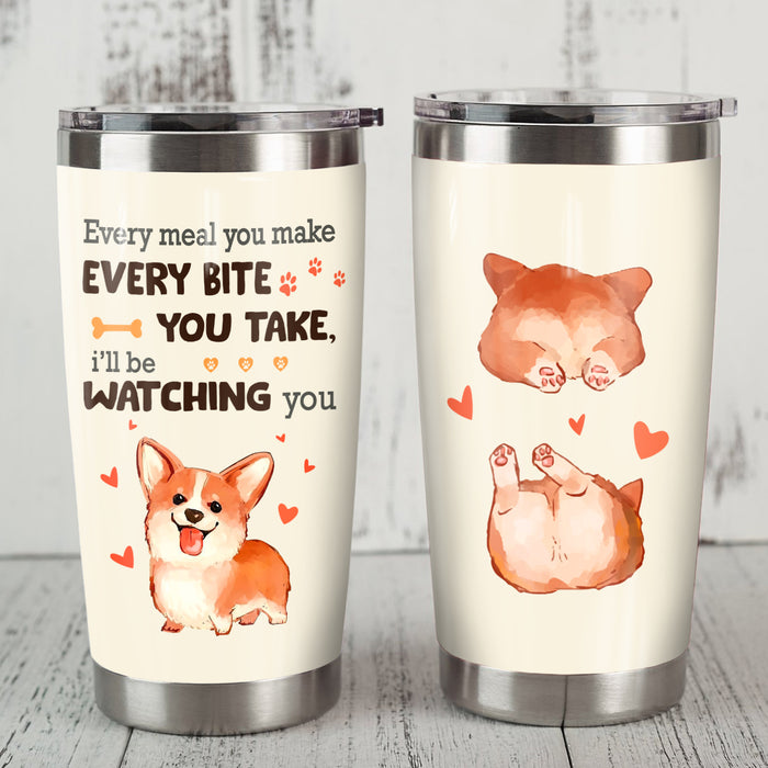 Corgi Dog Steel Tumbler FB0403 67O57 1