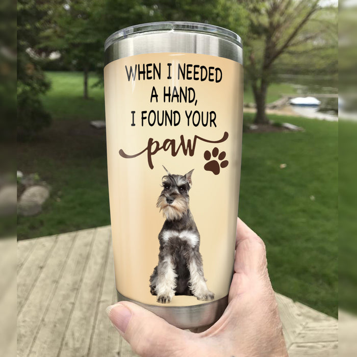 Schnauzer Dog Steel Tumbler FB0405 73O31 1