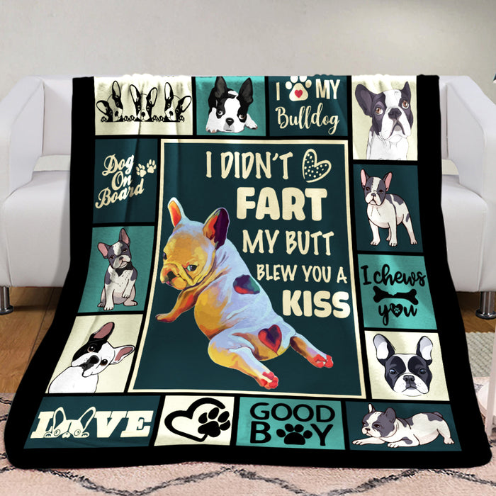 French Bulldog Fleece Blanket OCT2803 76O51 1