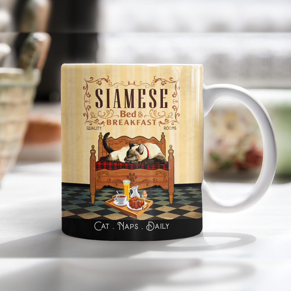 Siamese Cat Bedroom Mug MR1002 95O53