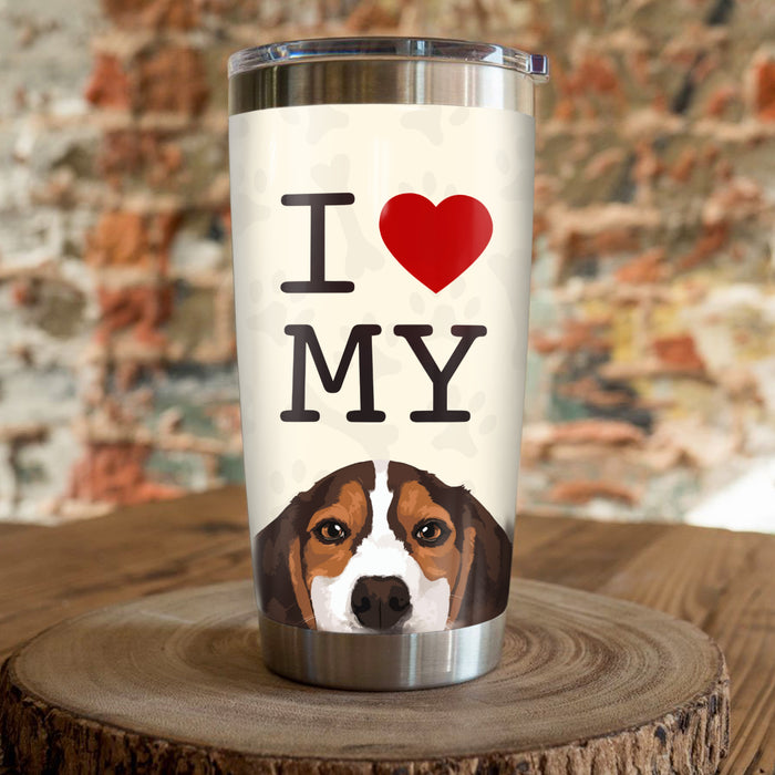 Beagle Dog Steel Tumbler FB0404 95O47 1