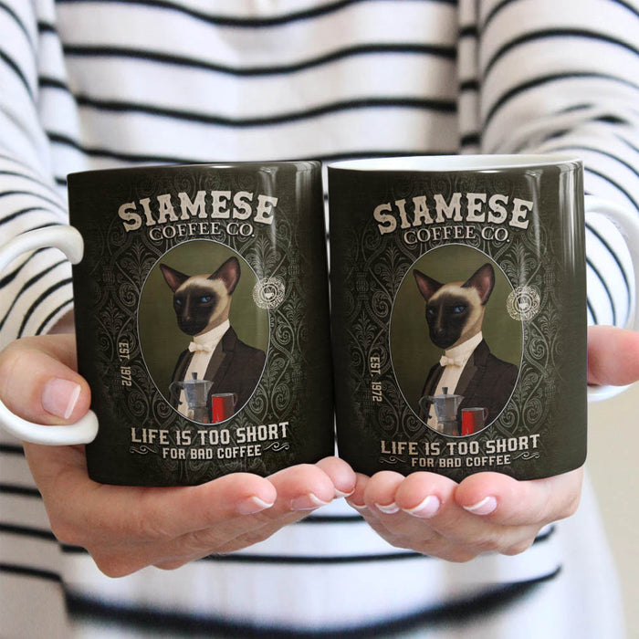 Siamese Cat Coffee Company Mug MR0303 90O60 1