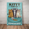Cat Coffee Company Canvas AP2301 81O61 1