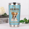 Jack Russell Terrier Dog Steel Tumbler MR0904 70O42 1