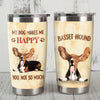 Basset Hound Dog Steel Tumbler MR0704 70O43 1