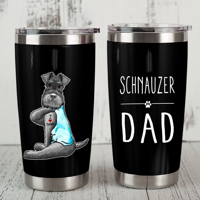 Schnauzer Dog Steel Tumbler SAP2808 81O36 1