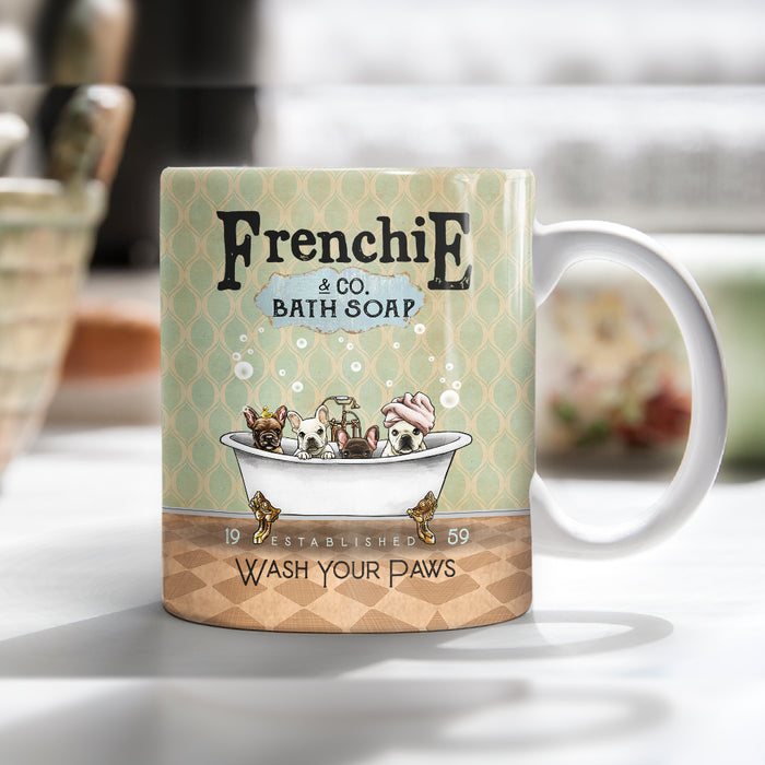 French Bulldog Bath Soap Company Mug FB1003 81O36 1
