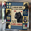 Cane Corso Dog Fleece Blanket MR0301 68O52 1