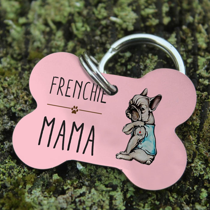 French Bulldog Bone Pet Tag MR1003 81O43 1