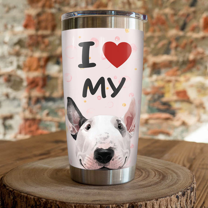 Bull Terrier Dog Steel Tumbler FB0809 78O52 1