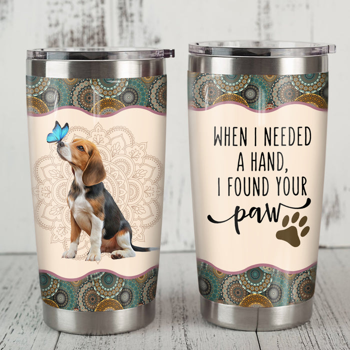 Beagle Dog Steel Tumbler 1