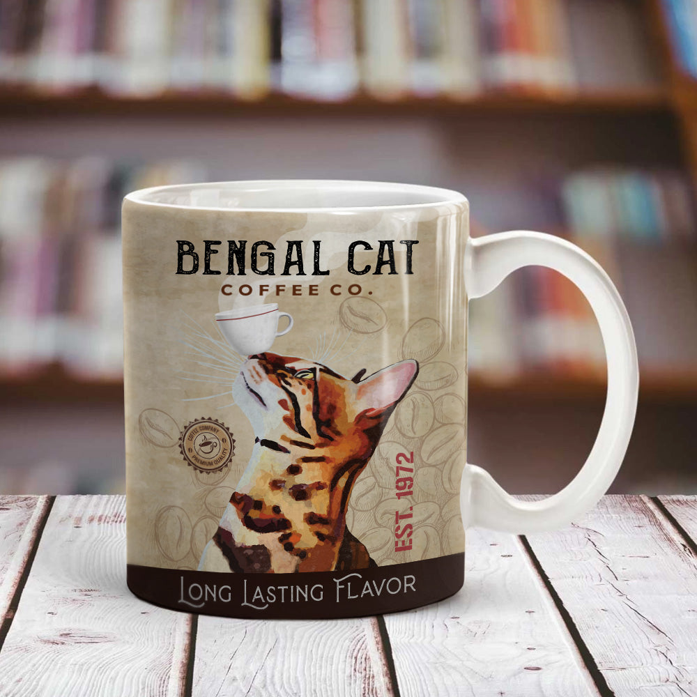 Bengal Cat Coffee Company Mug SMR0902 73O53