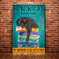 Black Cat Book Store Canvas MY0501 74O36 thumb 1
