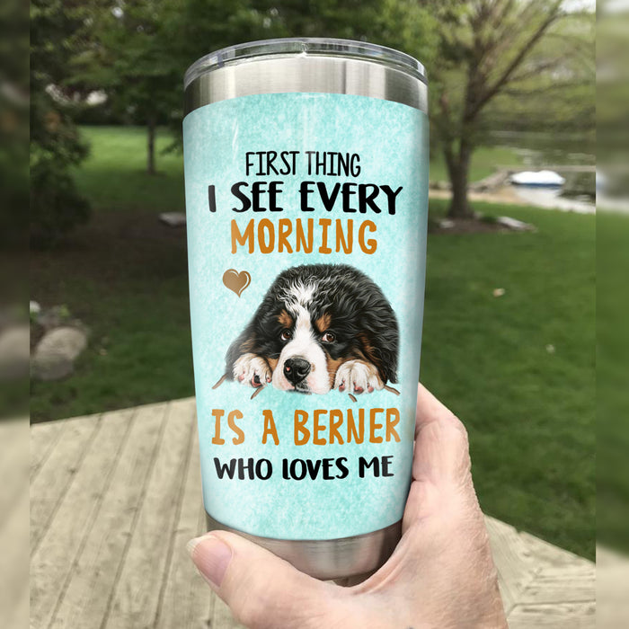 Bernese Mountain Dog Steel Tumbler MR0708 70O31 1