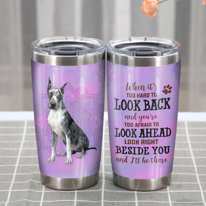 Great Dane Dog Steel Tumbler AP2403 73O57 1