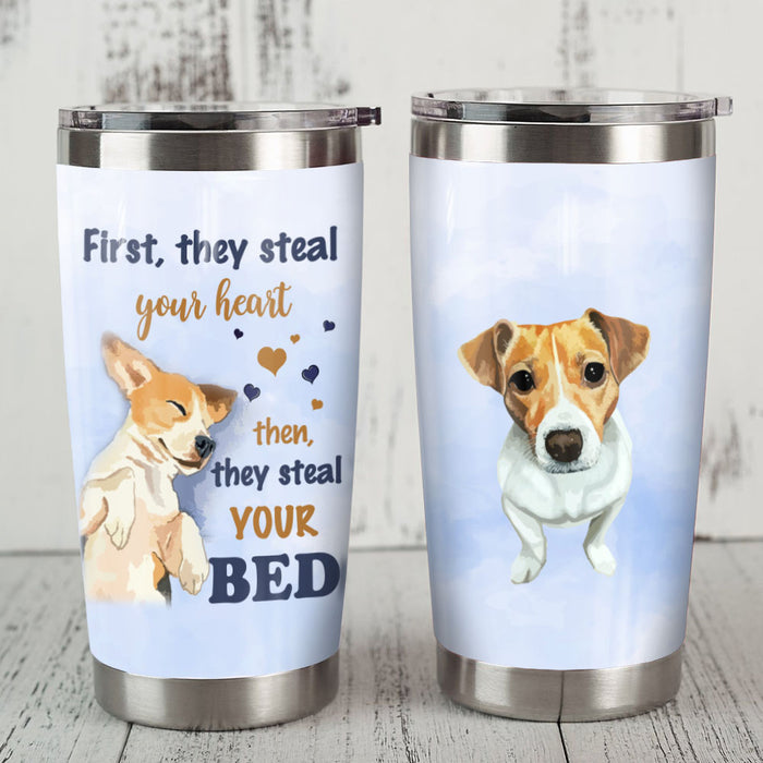 Jack Russell Terrier Dog Steel Tumbler FB0706 69O51 1