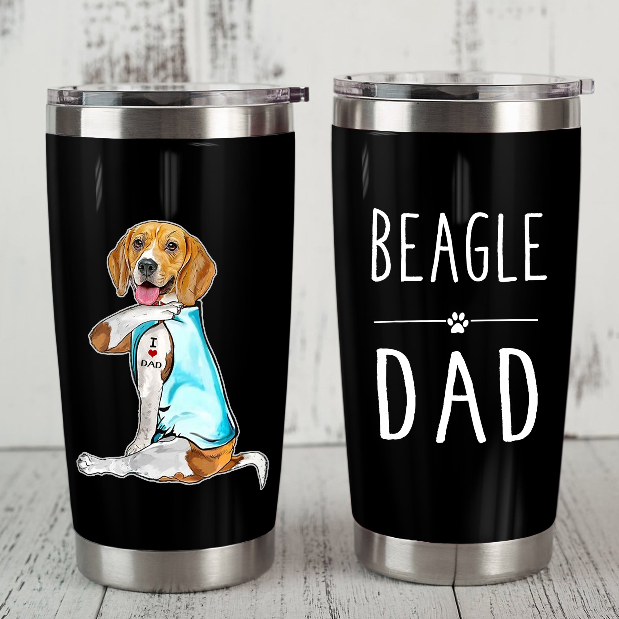 Beagle Dog Steel Tumbler SAP2812 81O36