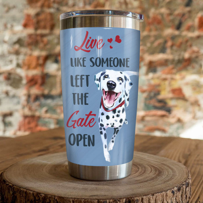 Dalmatian Dog Steel Tumbler FB0809 70O35 1