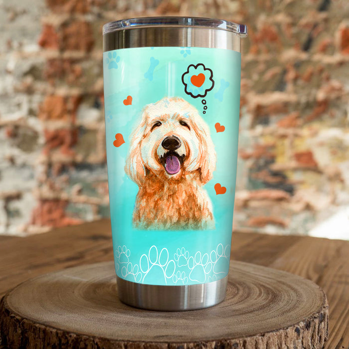 Goldendoodle Dog Steel Tumbler FB0307 71O50 1