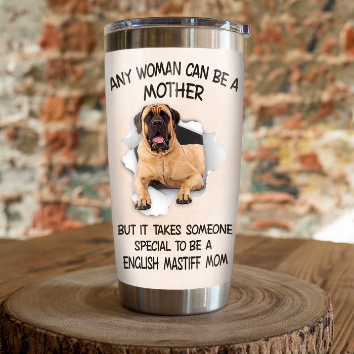 English Mastiff Dog Steel Tumbler MR0903 68O52 1