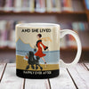 Black Poodle Dog Deco mug AP2101 87O61 1