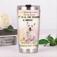 Westie Dog Steel Tumbler MR1105 68O52 thumb 1