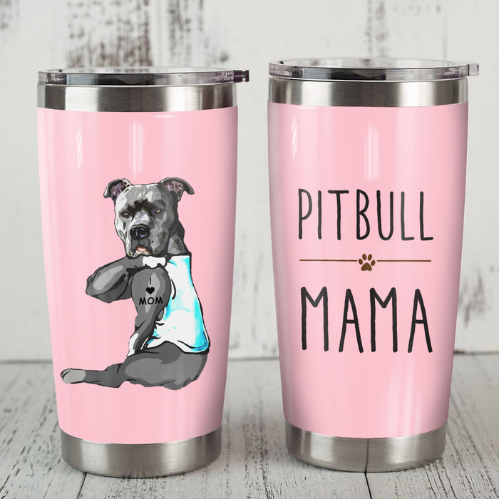 Pitbull Dog Steel Tumbler MR2706 81O36 1
