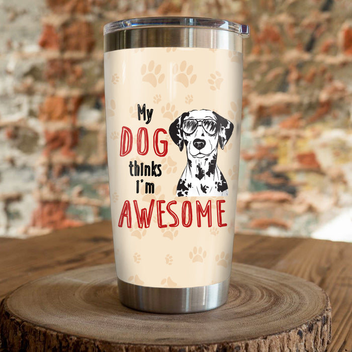 Dalmatian Dog Steel Tumbler FB0503 90O49 1