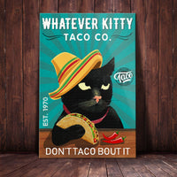 Black Cat Taco Company Canvas MR1103 85O34 thumb 1