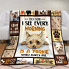 Yorkshire Terrier Dog Fleece Blanket NOV2501 85O34 1
