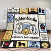 Goldendoodle Fleece Blanket OCT2103 85O34 thumb 1