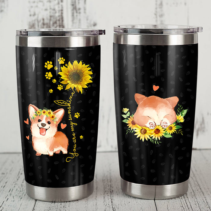 Corgi Dog Steel Tumbler AP2802 73O53 1