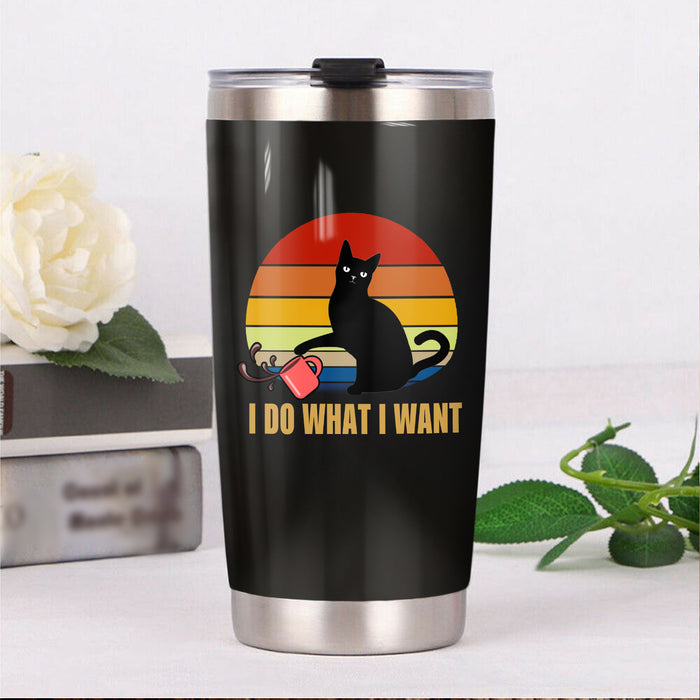 Black Cat Steel Tumbler MR1705 70O59 1
