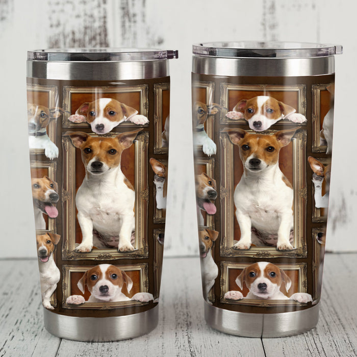 Jack Russell Terrier Dog Steel Tumbler FB0402 67O43 1