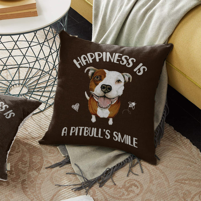 Pitbull Dog Pillow AU0601 85O39 (Insert Included) 1