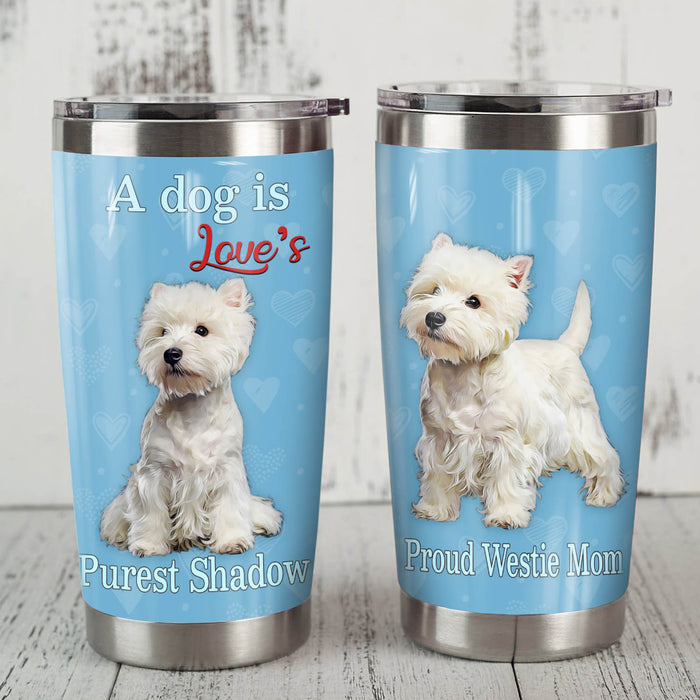 Westie Dog Steel Tumbler MR1102 71O52 1
