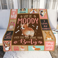 Corgi Fleece Blanket Dog AU0902 95O42 thumb 1