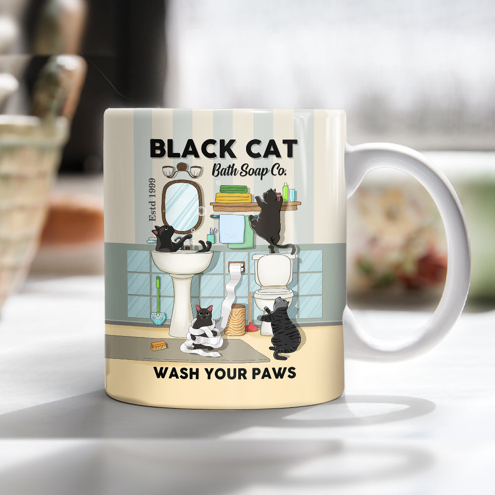 Black Cat Bath Soap Company Mug AP0101 81O61