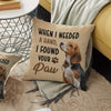 Beagle Dog Pillow NOV1301 85O34 (Insert Included) 1