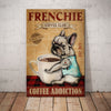 French Bulldog Coffee Club Canvas AP1703 95O58 1