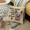 Yorkshire Terrier Dog Pillow DCB2102 95O34 (Insert Included) 1