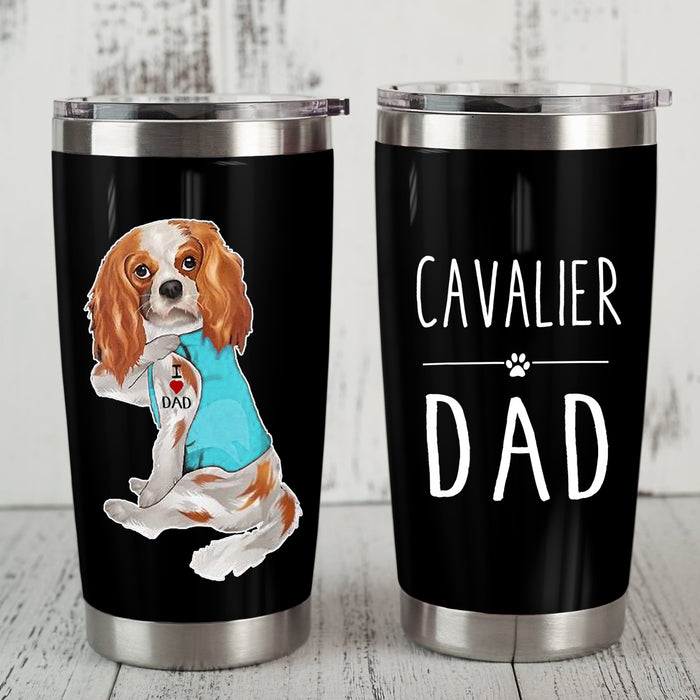 Cavalier King Charles Spaniel Dog Steel Tumbler SAP2903 81O36 1