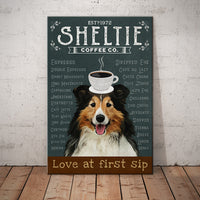 Shetland Sheepdog Coffee Company Canvas SAP0704 95O53 thumb 1