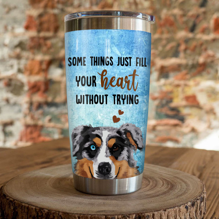 Australian Shepherd Dog Steel Tumbler FB0501 78O51 1