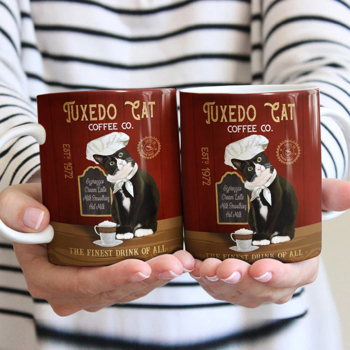 Tuxedo Cat Coffee Company Mug MR1103 81O36 1