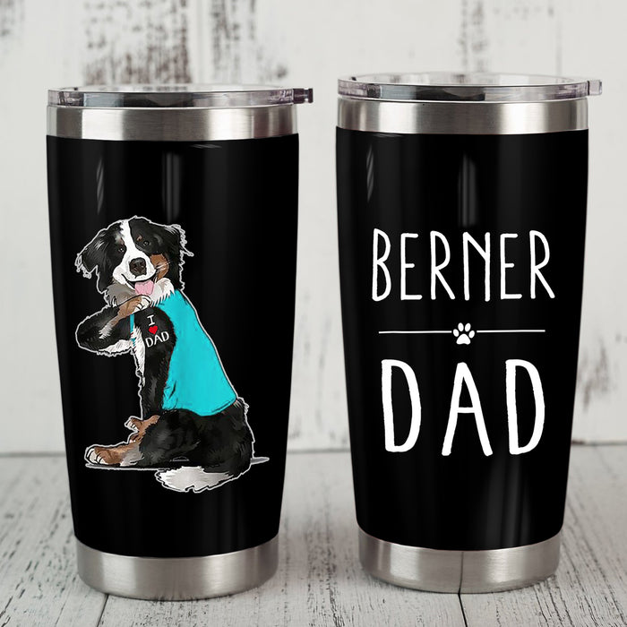Bernese Mountain Dog Steel Tumbler SAP2910 81O36 1