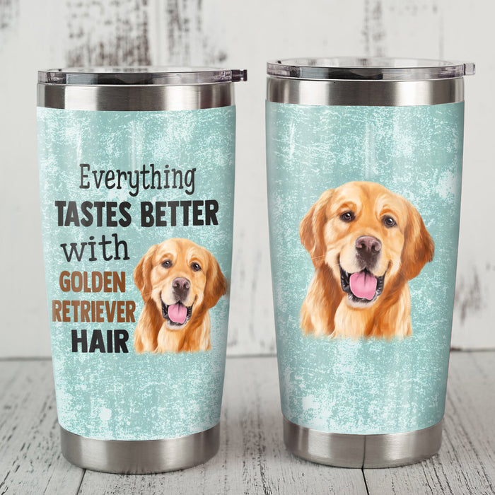 Golden Retriever Dog Steel Tumbler MR0903 70O42 1